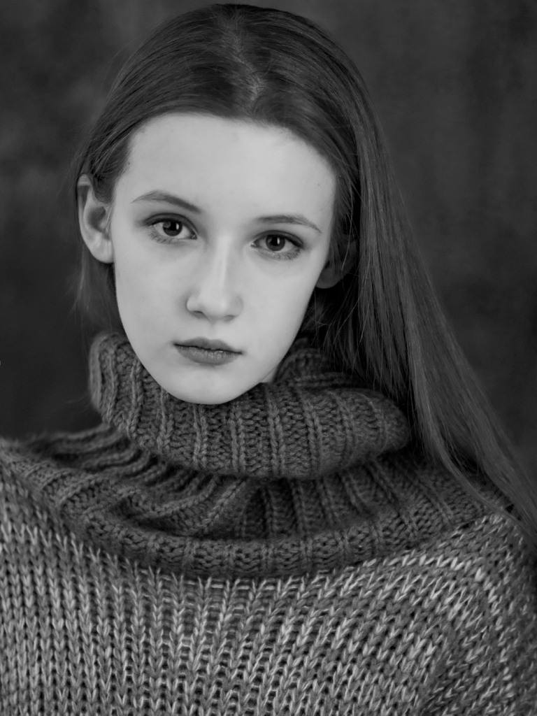 София Прокопенко - аккредитованная модель для участия в подиумных показах на Междунродной Детской Неделе моды